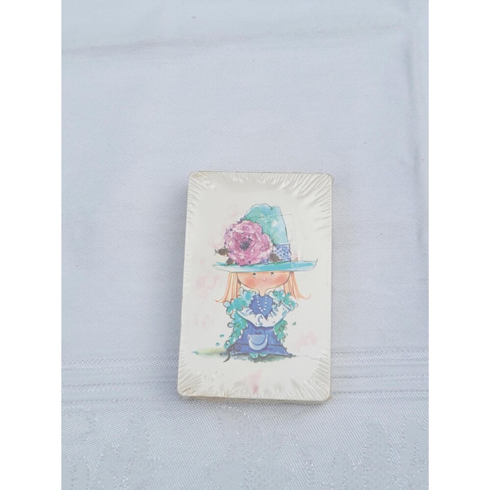 Vintage Playing Cards Little Girl Playing Dress Up. New Old Stock! Full Deck!